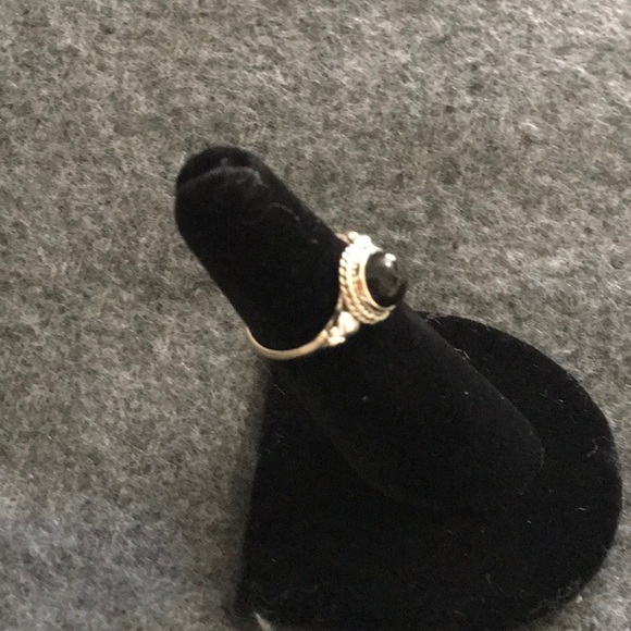 Onyx Ring Set in Sterling - Picture 3 of 3